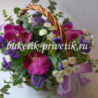 Корзинка с цветами