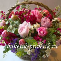 Корзинка с цветами