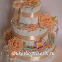 Торт из памперсов